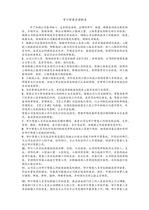 公司审计督查管理制度.docx