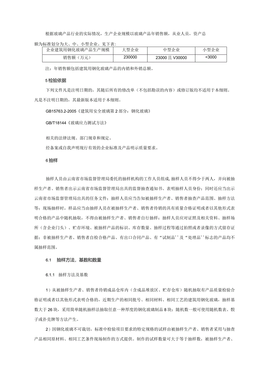11.2024年云南省建筑用钢化玻璃监督抽查实施细则.docx_第2页