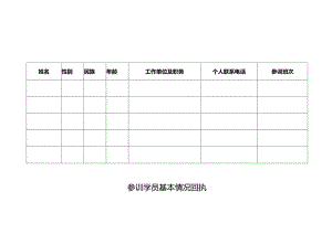 参训学员基本情况回执.docx