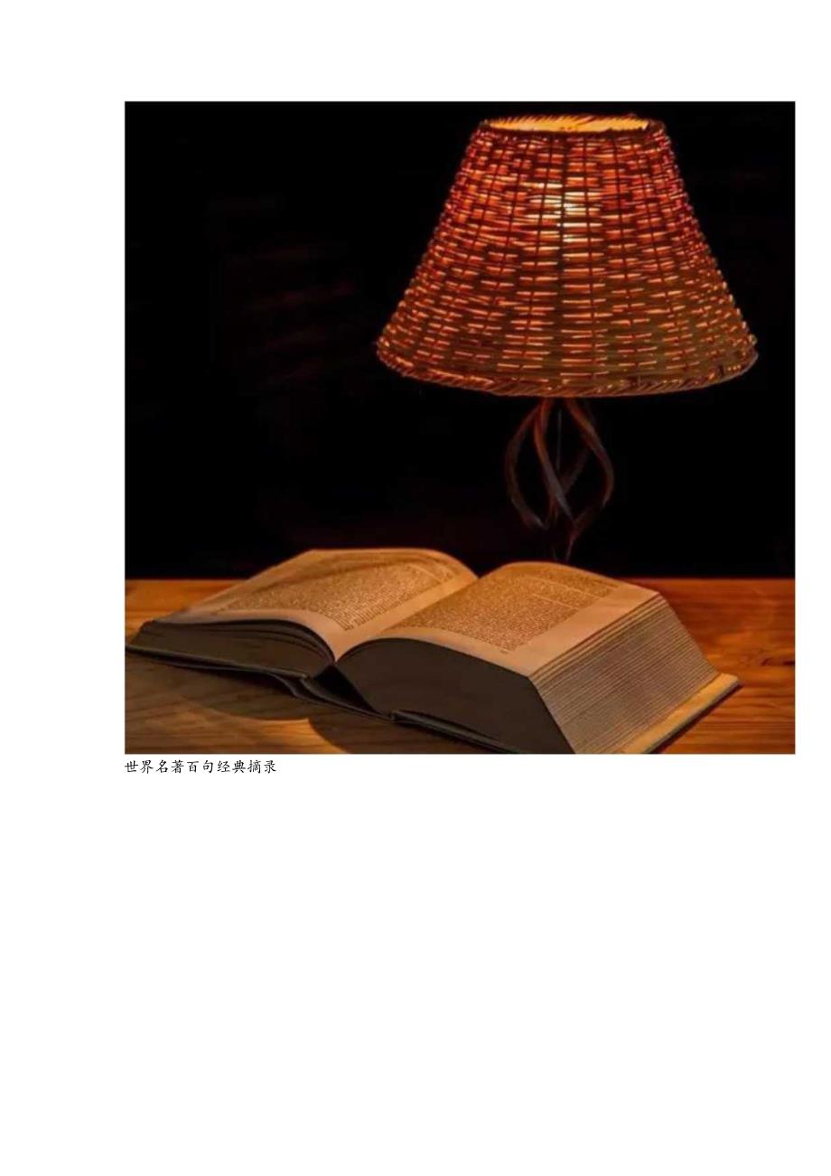世界名著最经典的100句话一生至少要读一次(一).docx_第2页