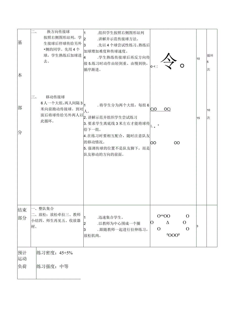 足球脚内侧传接球教案（表格式）.docx_第2页