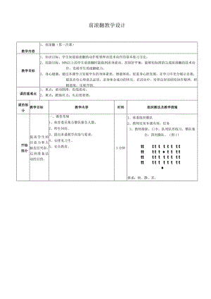 体育与健康人教三年级全一册前滚翻教学设计.docx
