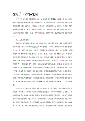 在相扑和花道之间.docx