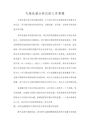 气相色谱分析仪的工作原理.docx