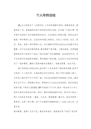 个人年终总结.docx