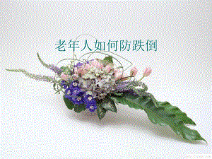 [资料]如何预防老人跌倒.ppt