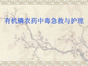 有机磷农药中毒急救与护理.ppt
