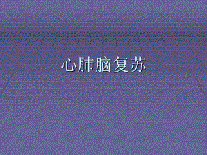 新版心肺脑复苏.ppt