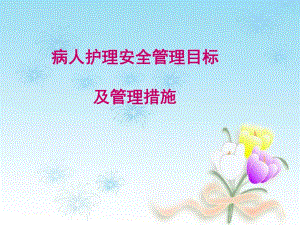 病人护理安全管理PPT.ppt