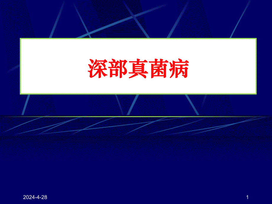 深部真菌病.ppt_第1页