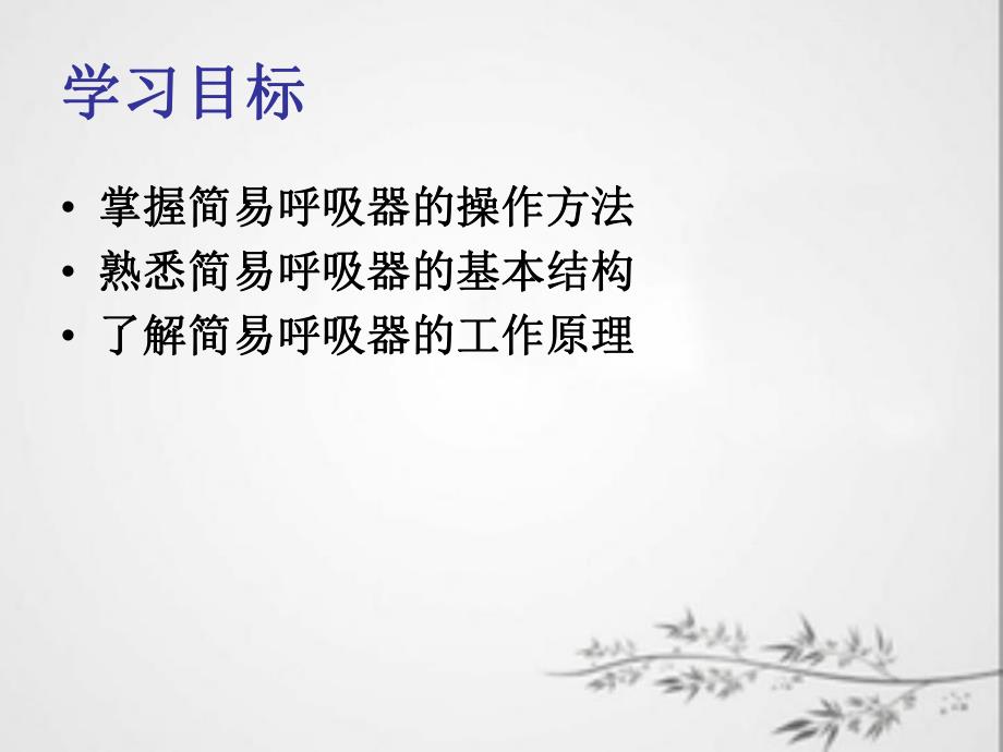 简易呼吸气囊的使用.ppt_第2页