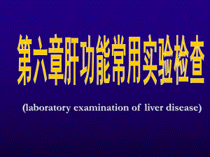 肝功能检查.ppt