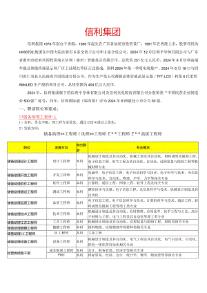 2024届-信利集团校招简章.docx
