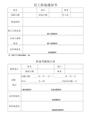 XX锻压机床厂员工辞退通知书（2024年）.docx