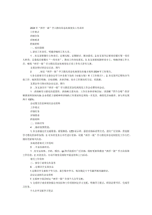 2024年“两学一做”学习教育常态化制度化工作清单.docx