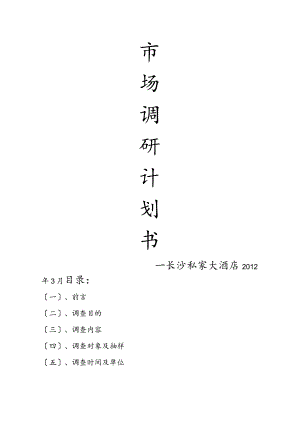 调研实施计划书模板.docx