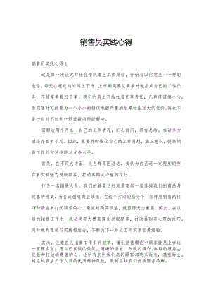 销售员实践心得.docx