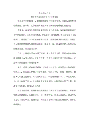 我的双减日记.docx