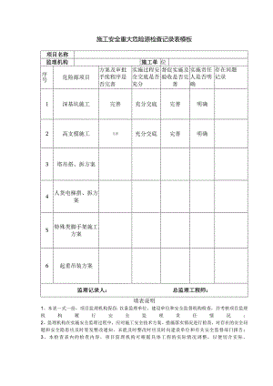 施工安全重大危险源检查记录表模板.docx
