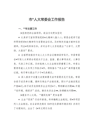 2023年市十八届人大常委会工作报告（20230102）.docx
