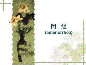 闭经妇科教学.ppt