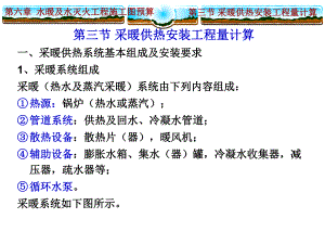 采暖供热安装工程量计算ppt（含示意图） .ppt