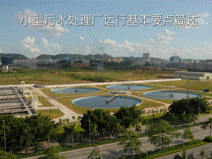 小型污水处理厂运行基本要点简述.ppt