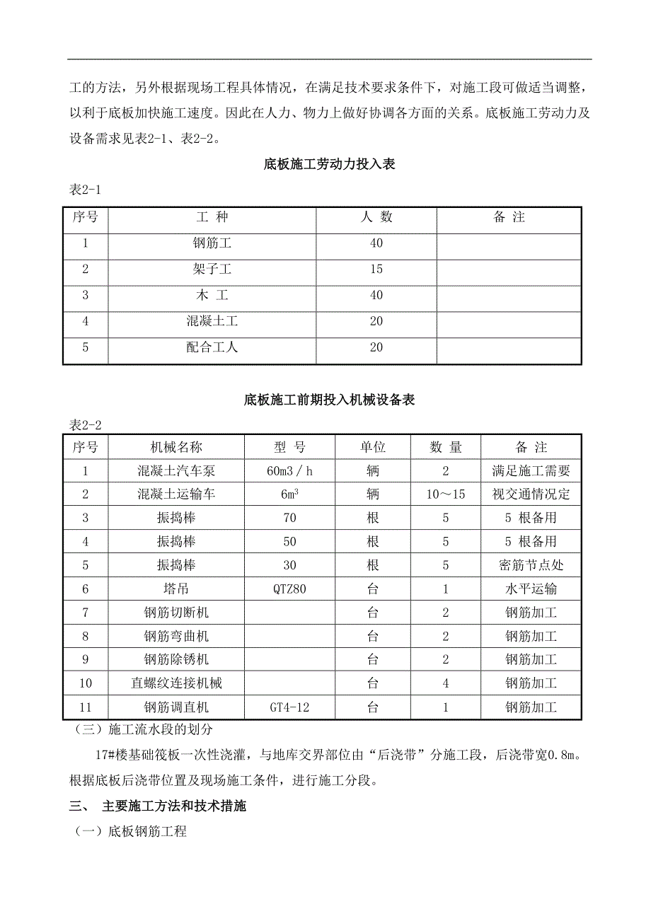 宁夏某高层剪力墙结构住宅楼筏板基础施工方案(大体积砼施工、附示意图).doc_第3页