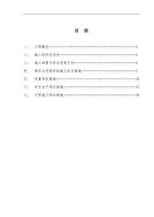 某某湖整治施工方案.doc