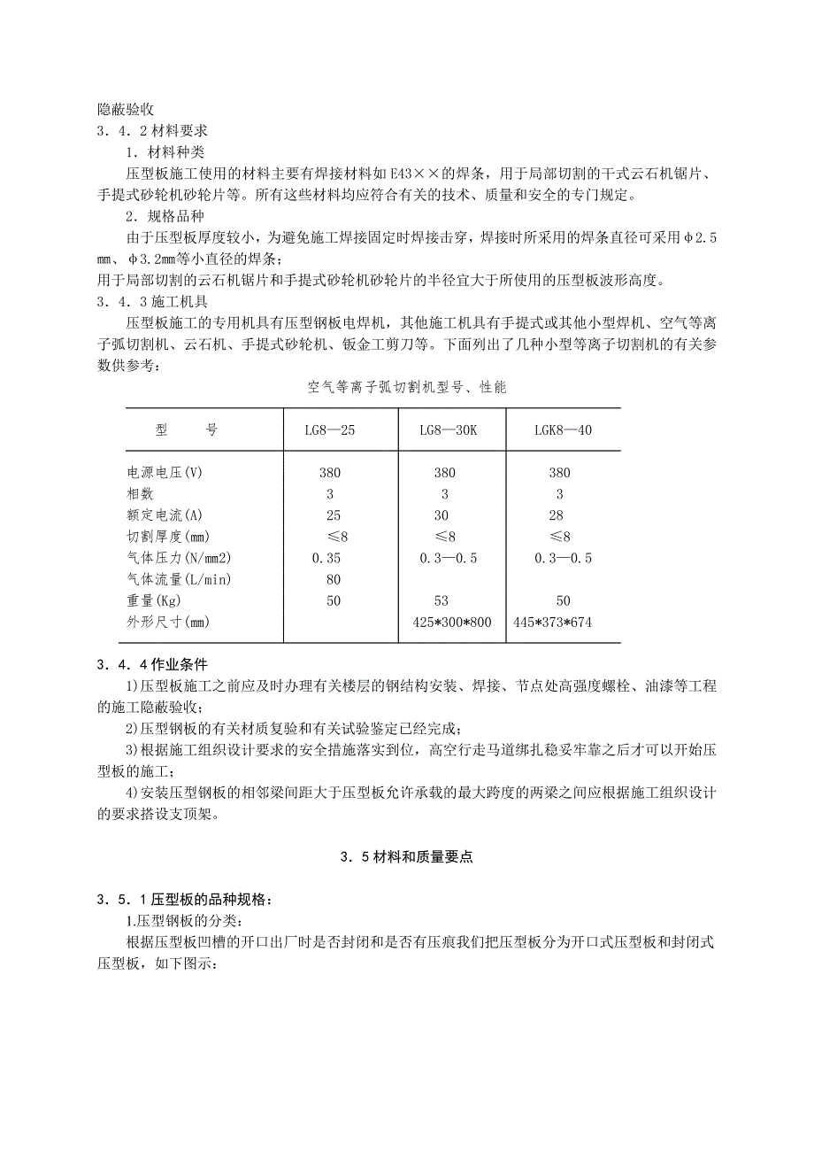 楼承压型金属板安装施工工艺标准.doc_第2页
