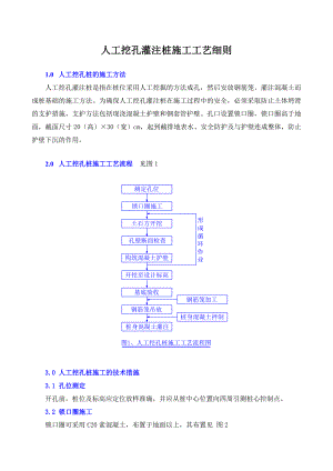 人工挖孔灌注桩施工工艺.doc