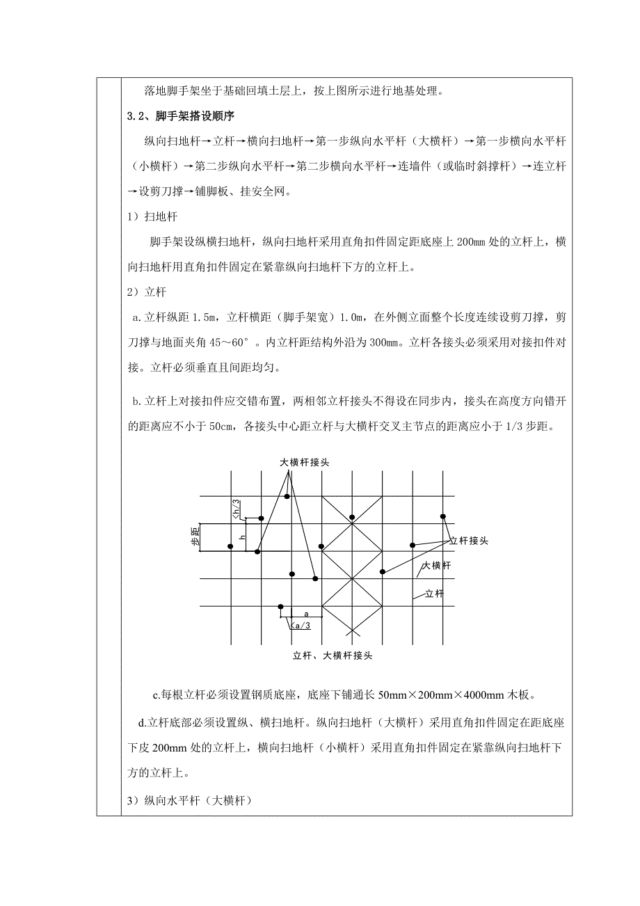 住宅楼外脚手架施工技术交底#湖南#附图.doc_第2页