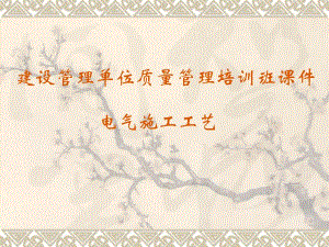 电气施工工艺.ppt