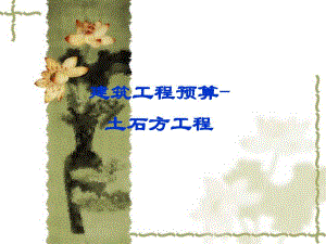 土石方工程预算#PPT#附示意图.ppt