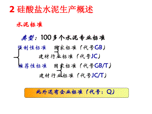 水泥与混凝土工艺原理教学课件PPT硅酸盐水泥的生产.ppt