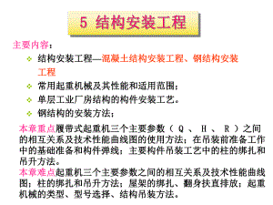 结构吊装 木工程施工 课件.ppt