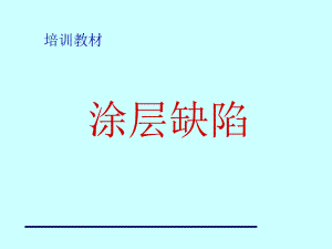 油漆缺陷的成因和预防.ppt