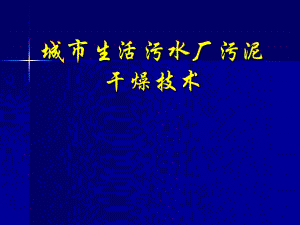 清华污泥处理技术.ppt