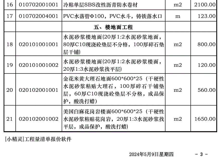 装饰新定额培训教材清单案例.ppt_第3页
