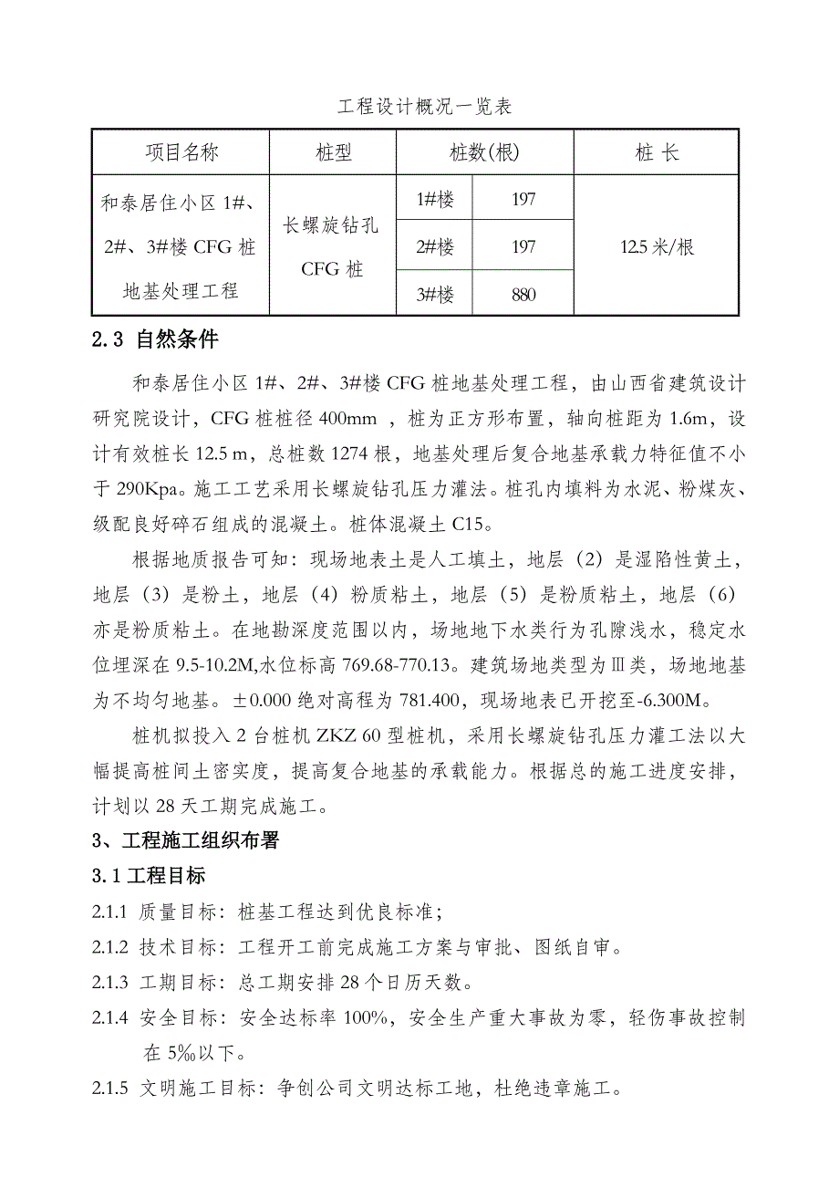 小区住宅楼水泥粉煤灰碎石桩(CFG)地基处理工程施工组织设计#河北.doc_第3页