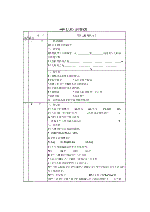 04护理《儿科护理学》达标测试题8.docx