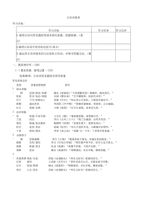 古诗词鉴赏学单.docx