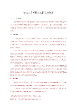 07.基坑土方开挖监理细则.docx