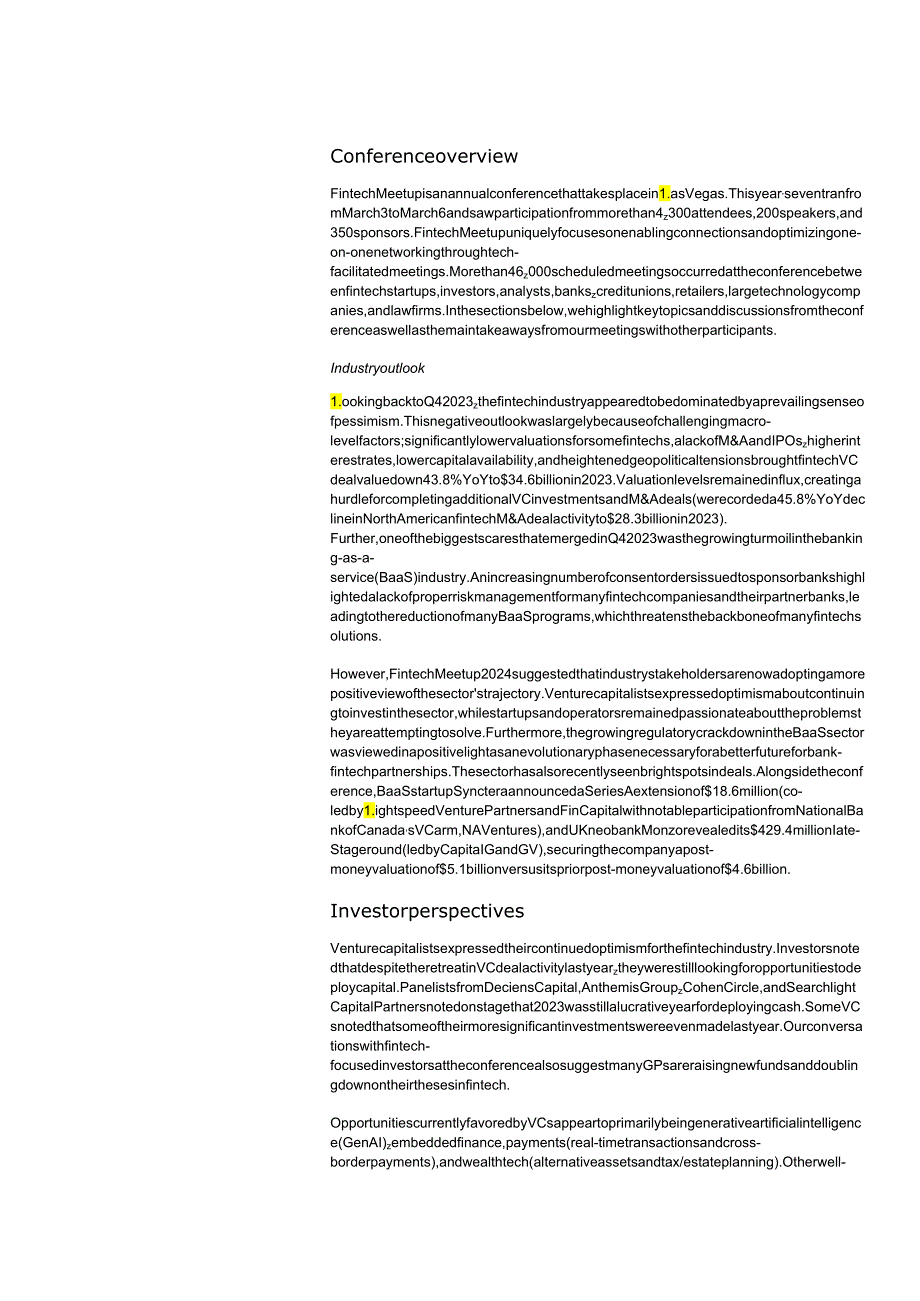PitchBook-2024年金融科技会议的核心见解和收获（英）-2024.docx_第2页
