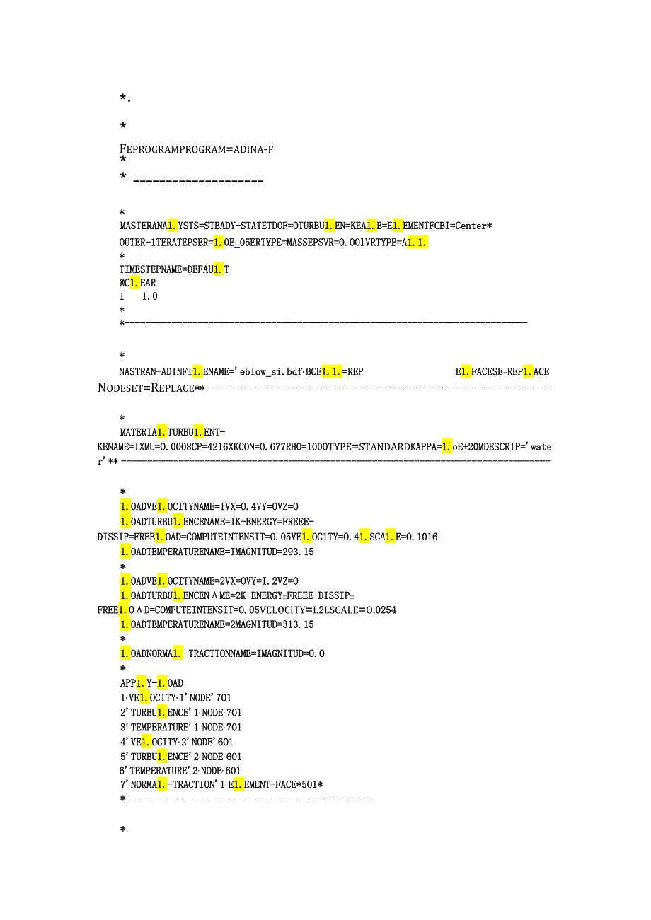 ADINA流体计算示例-导入nastran网格.docx_第1页