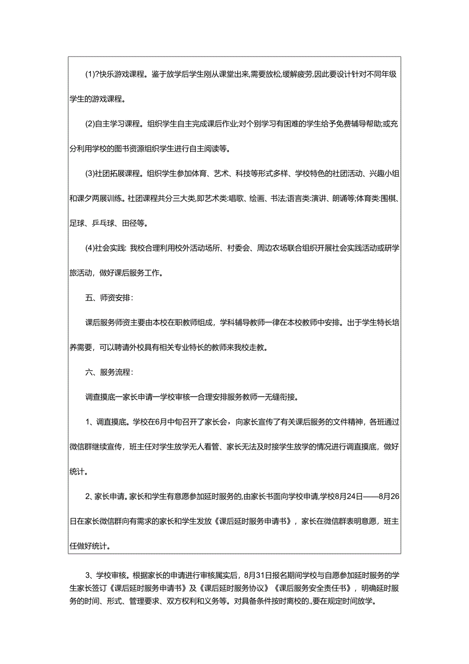 2024年小学教学点课后服务工作方案.docx_第2页