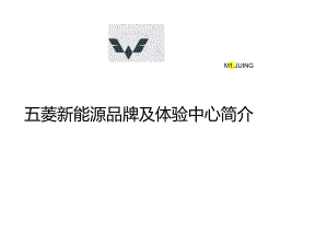 营销策划 -五菱新能源品牌及体验中心简介【新能源汽车】.docx