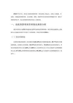 高校预算绩效一体化系统实施问题及对策分析.docx