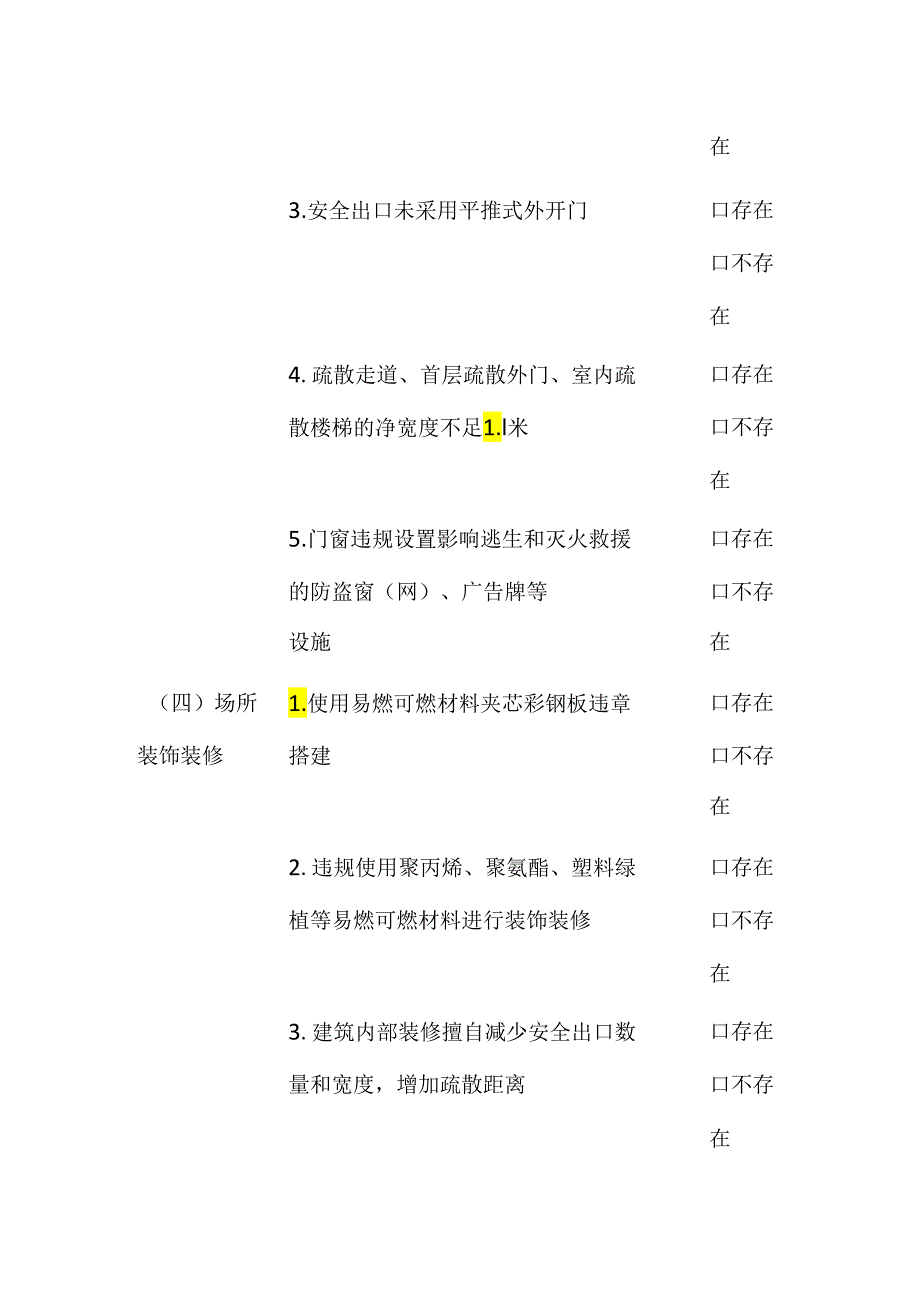 九小场所消防安全风险隐患自查表.docx_第3页