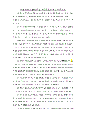 公司简介范文模板.docx